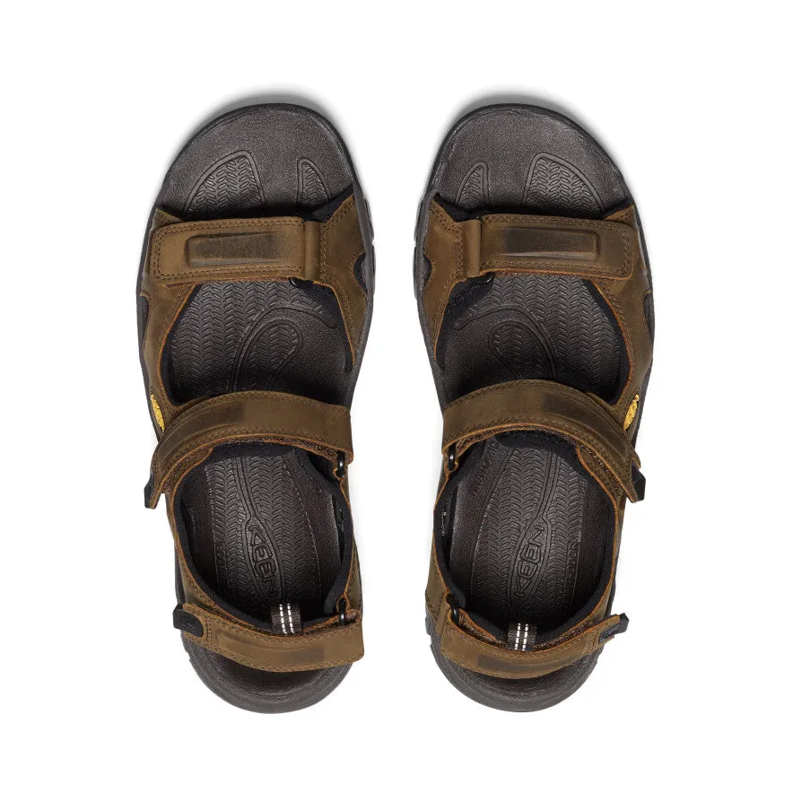 Men's Targhee III Open Toe Sandal - Bison/Mulch