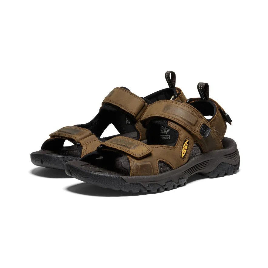 Men's Targhee III Open Toe Sandal - Bison/Mulch