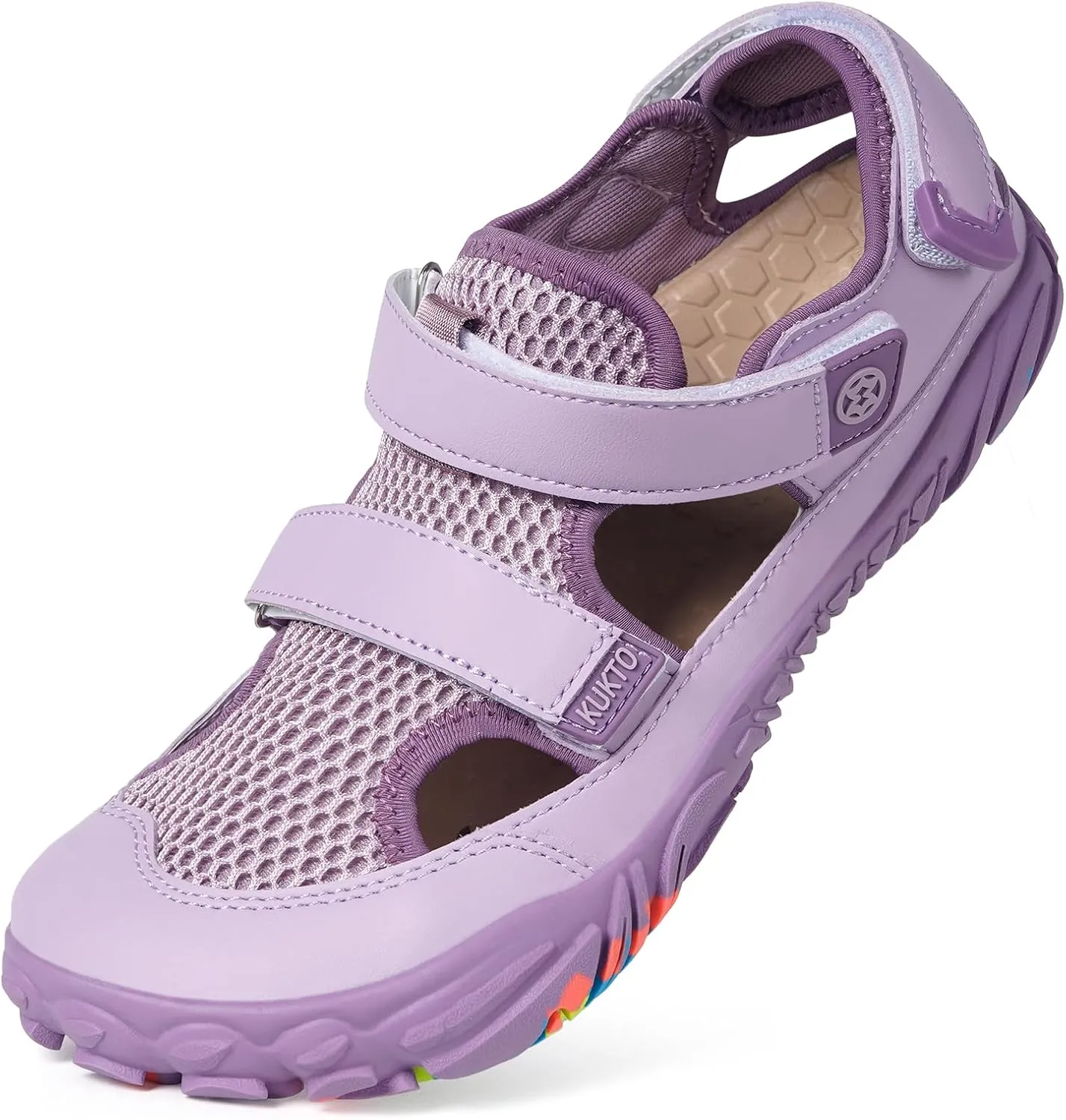 Mens Womens Water Shoes Barefoot Beach Sandals Wide Width Quick Dry Swim Aqua Shoes with Arch Support for Pool Diving Hiking Kayaking Outdoor Sport Athletic Summer
