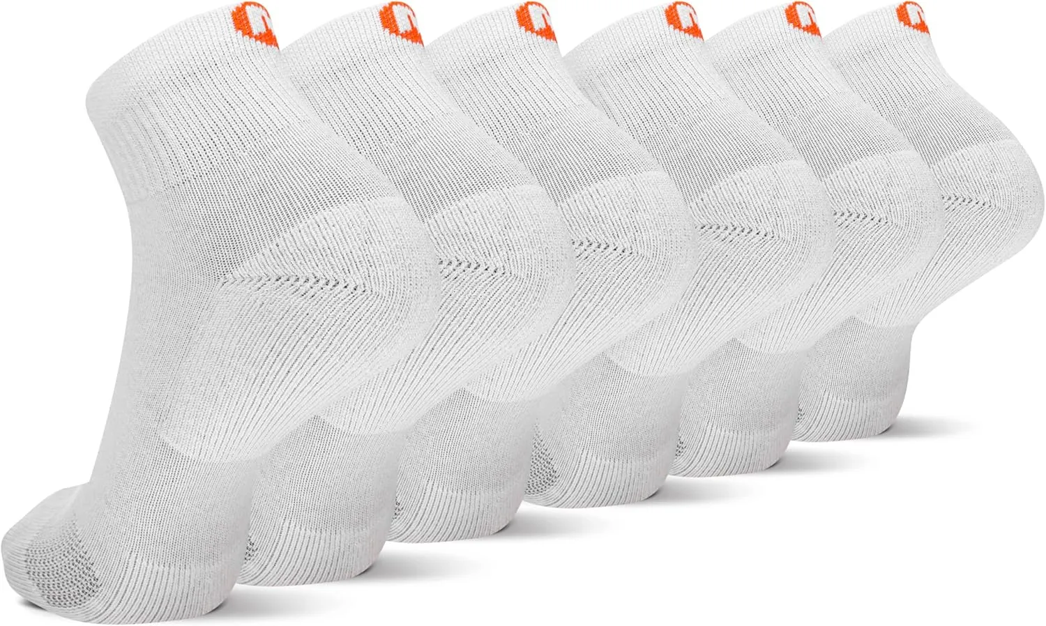Merrell Men's and Women's Cushioned Cotton Socks-3 Pair Pack-Unisex Breathable Mesh Comfort Zones