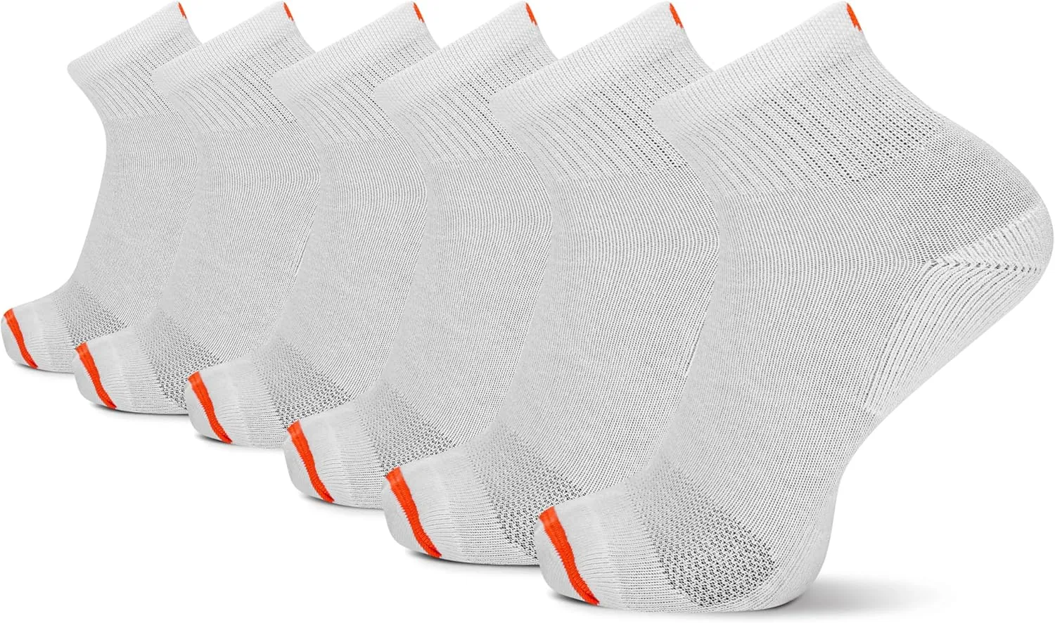 Merrell Men's and Women's Cushioned Cotton Socks-3 Pair Pack-Unisex Breathable Mesh Comfort Zones