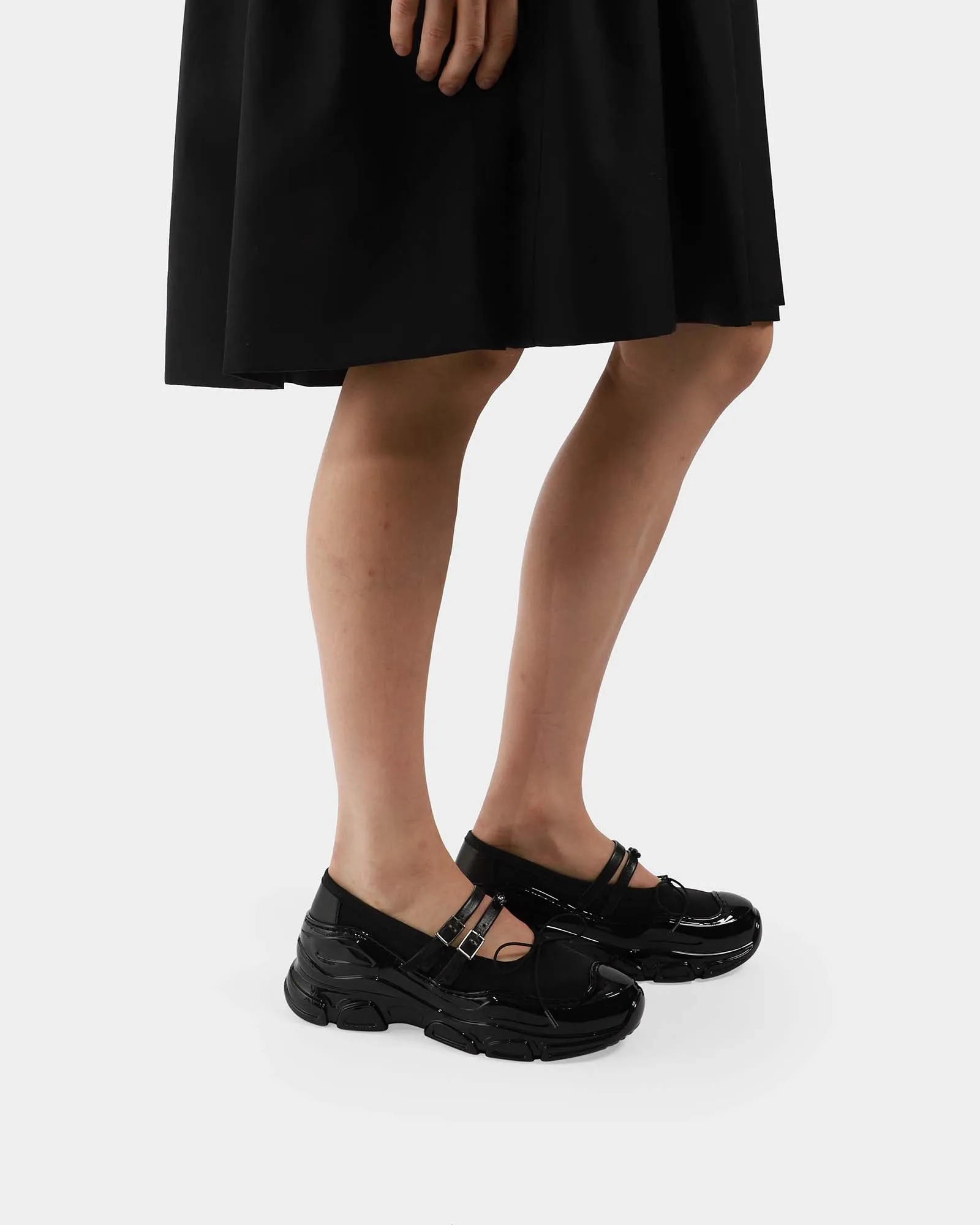 Mesh Ballerina Flats