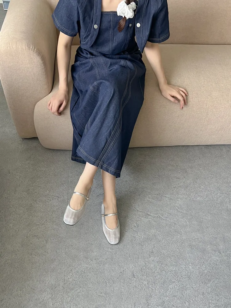 Mesh Flat Shoes
