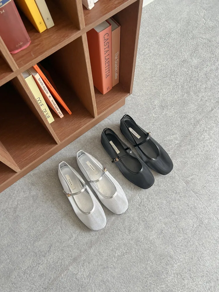 Mesh Flat Shoes
