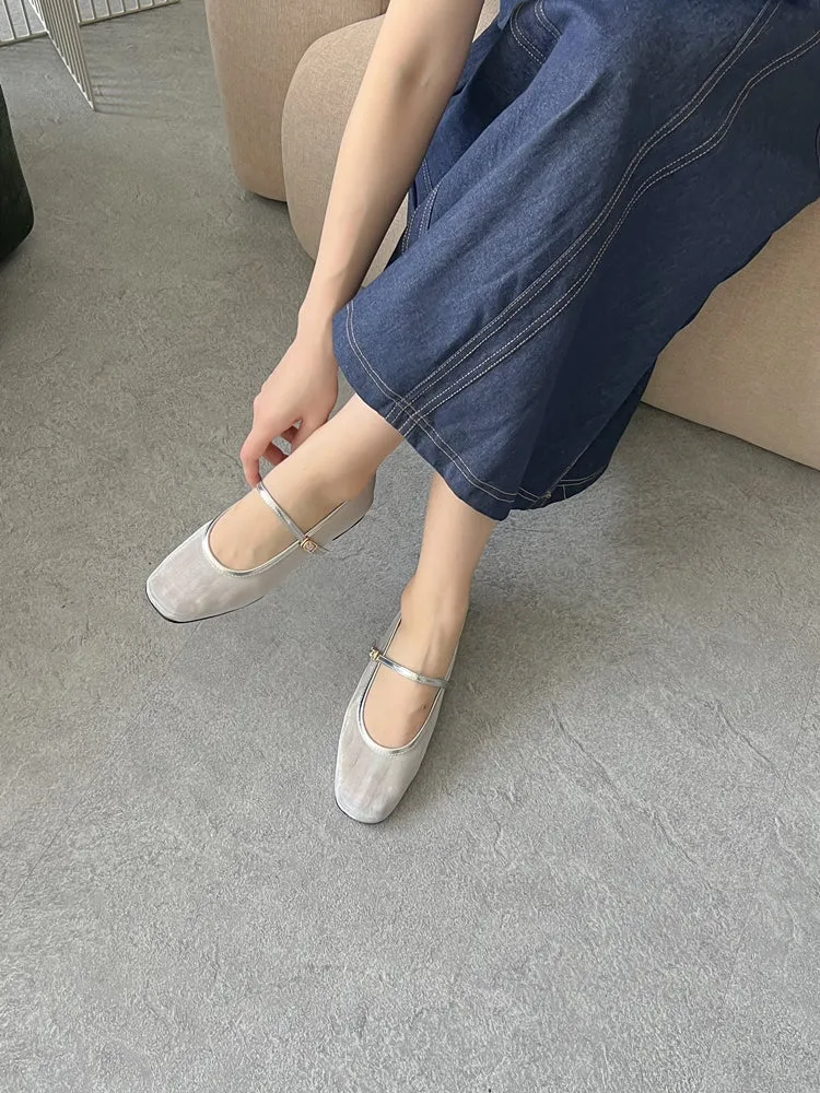 Mesh Flat Shoes