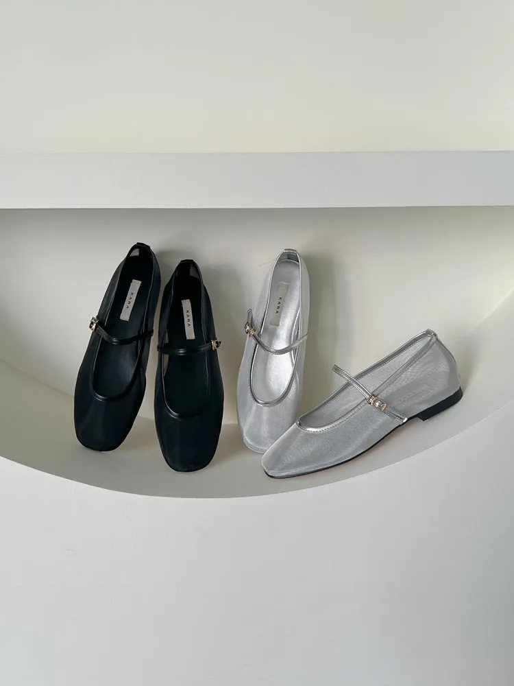 Mesh Flat Shoes