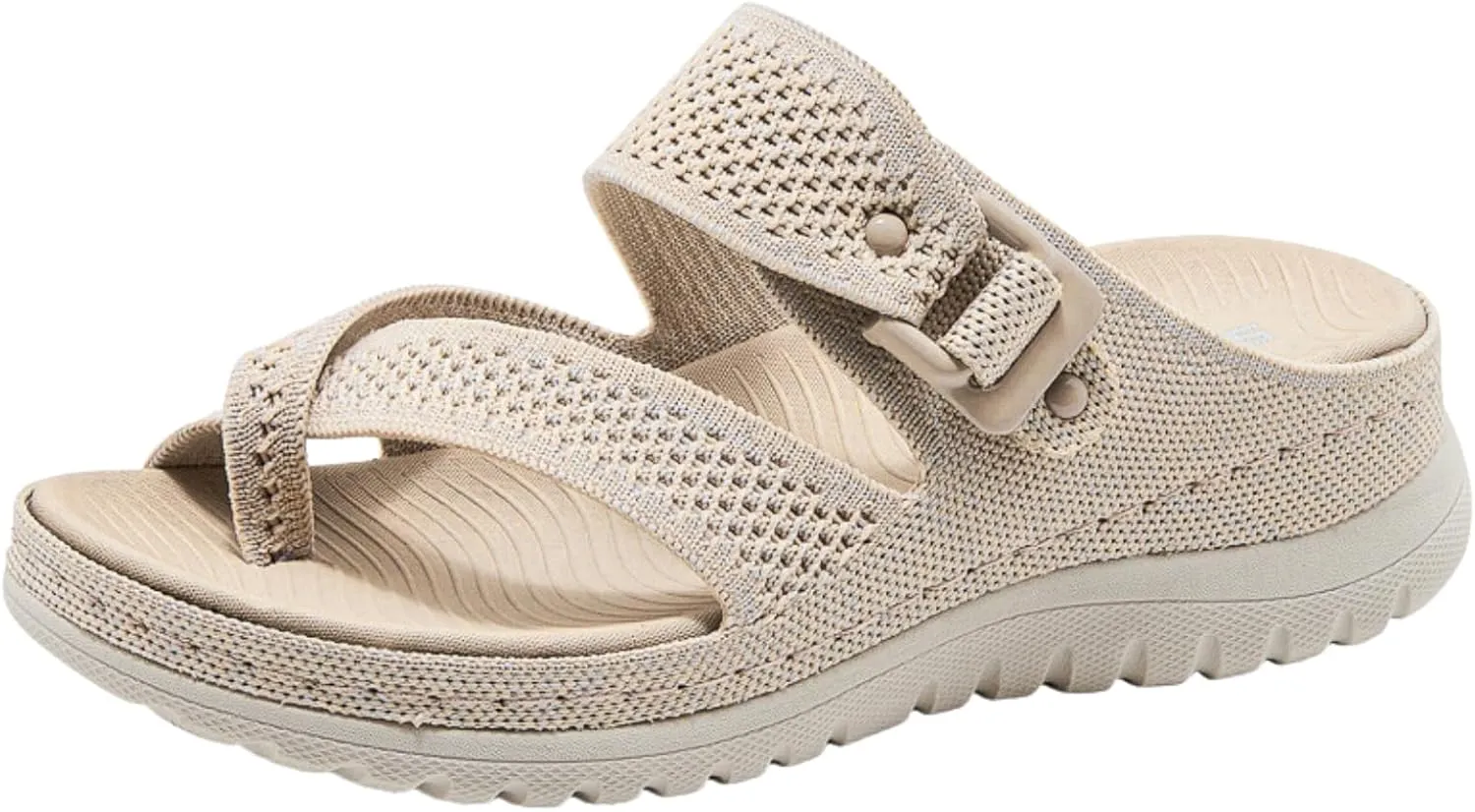 Mesh Flip Flops for Women, Women's Comfortable Breathable Mesh Flip Flops,Hollow Mesh Slide Sandals with Arch Support