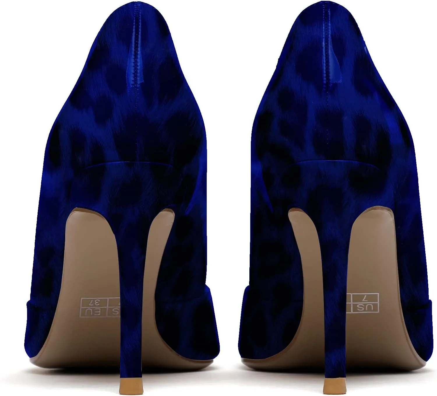 Mettesally Womens Elegant Pointy Toe High Heels Pumps D'Orsay Slip On Stilettos Heeled Party Dress Shoes