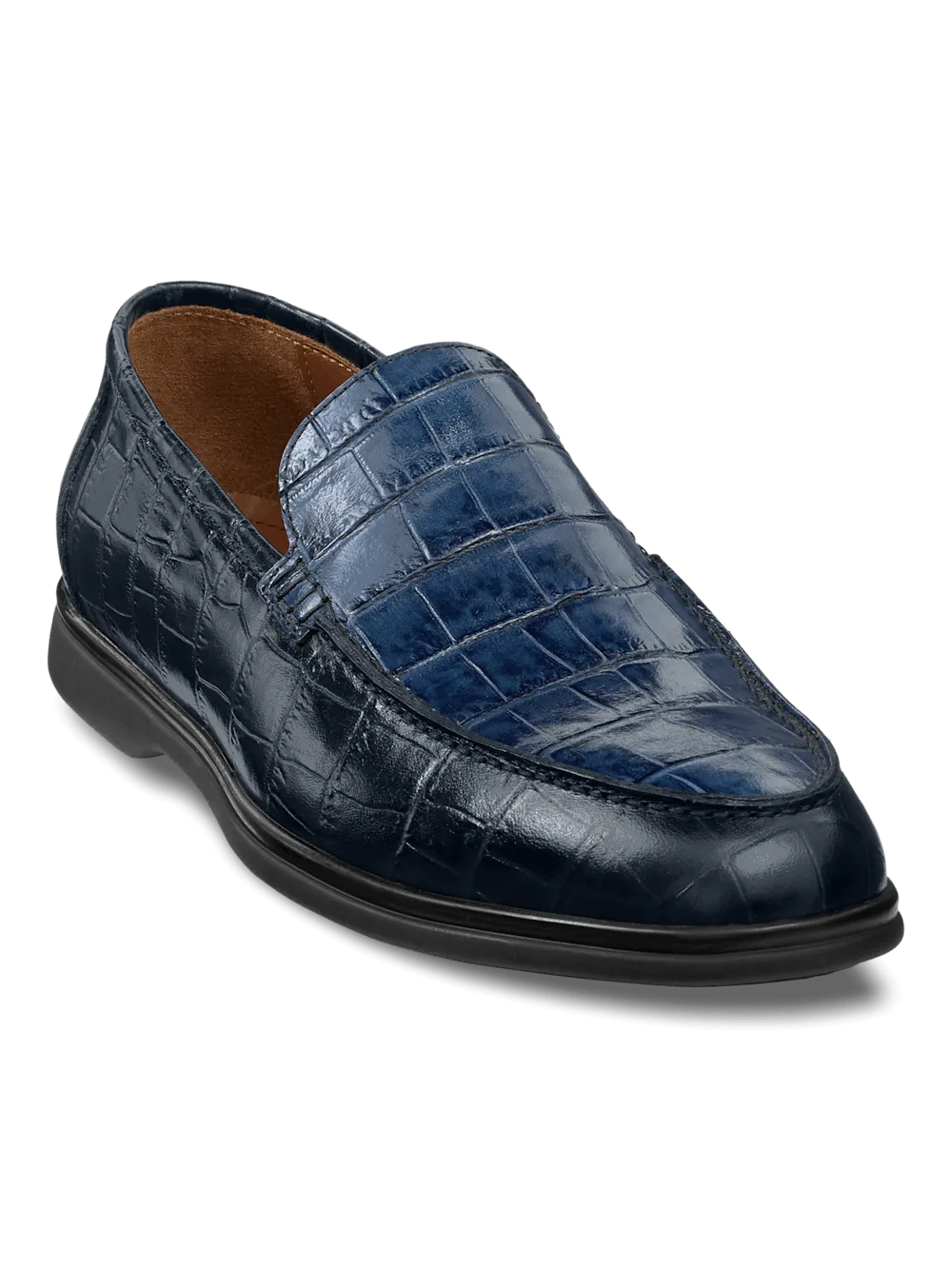 Micah Venetian Loafer - Navy