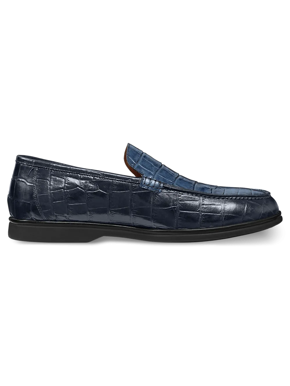 Micah Venetian Loafer - Navy