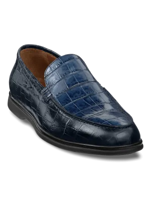 Micah Venetian Loafer - Navy