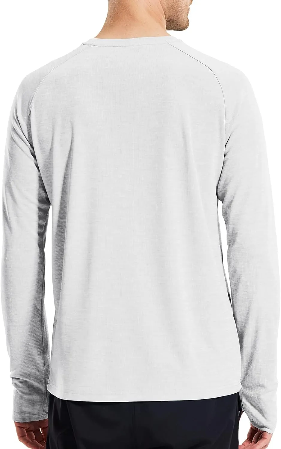 MIER Men's UPF 50  Sun Shirts Quick Dry Long Sleeve UV Shirts Lightweight Rash Guard Swim T-Shirts Hiking Running