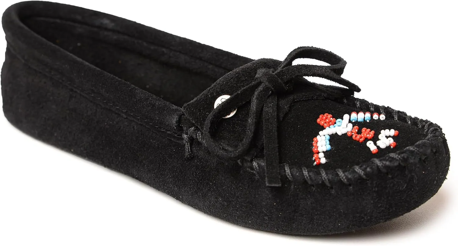 Minnetonka Women's Thunderbird Soft Leather Sole Moccasin