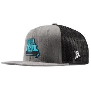 Missouri Turquoise Flat Trucker