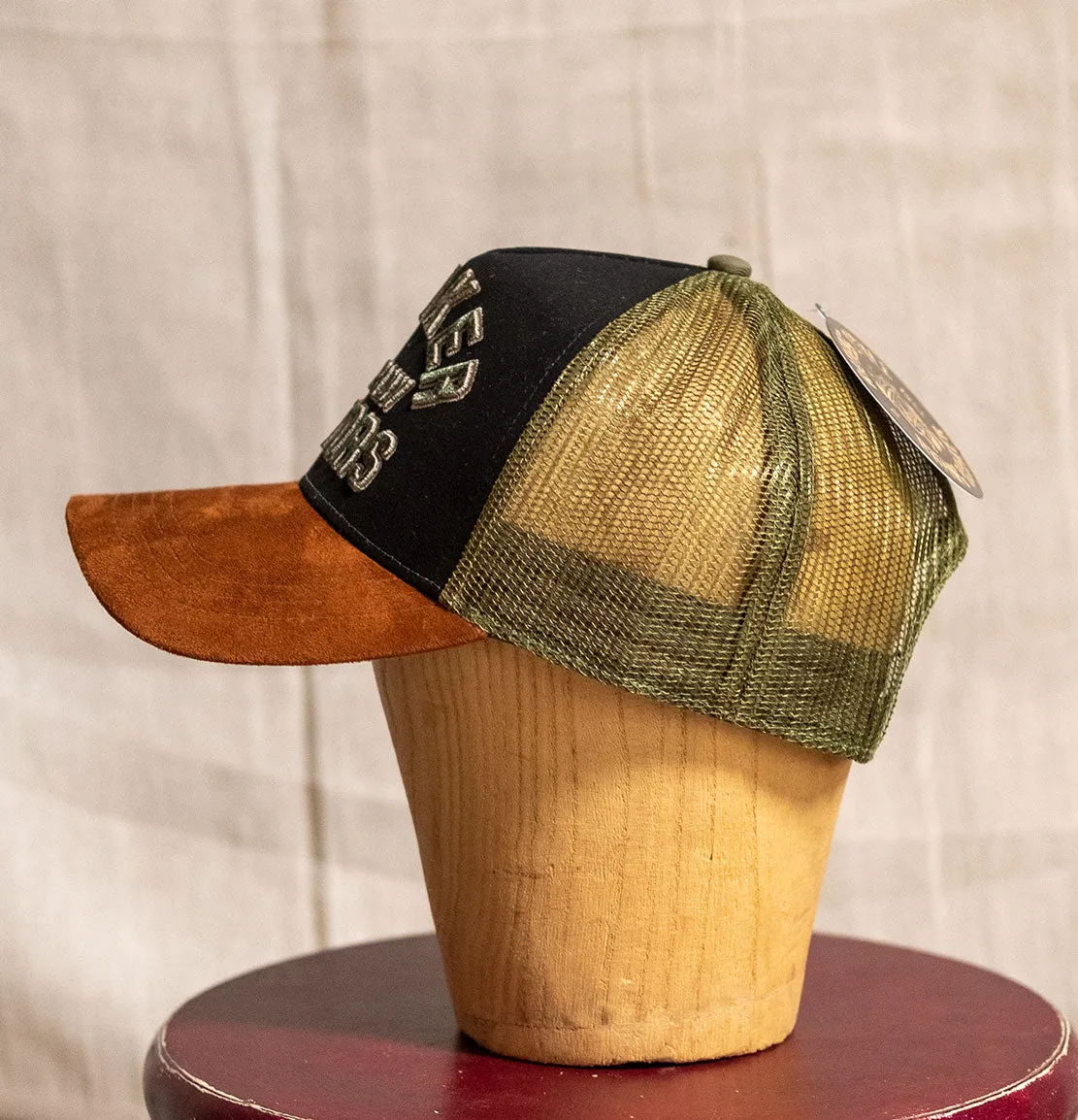 Motors Trucker - Brown/Green