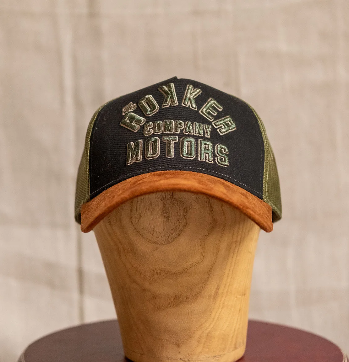 Motors Trucker - Brown/Green