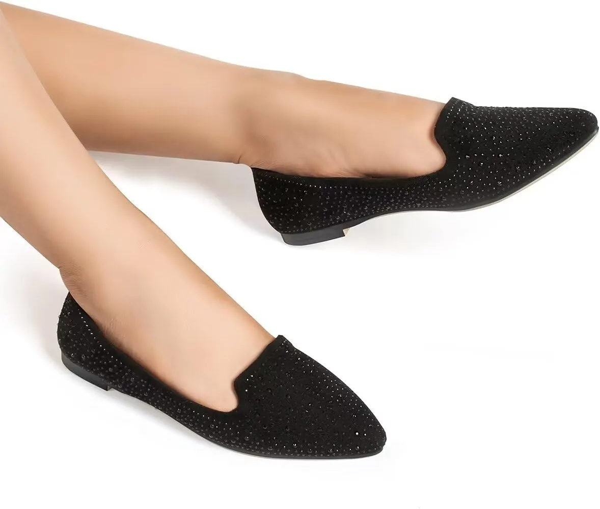 MUSSHOE Flat Shoes Women Comfortable Slip on Women's Flats