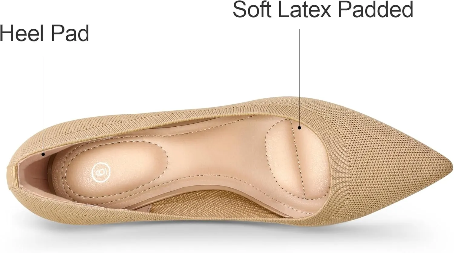 mysoft Kitten Heels for Women Low Heel Pumps 2 Inch Closed Toe Wedding Dress Shoes