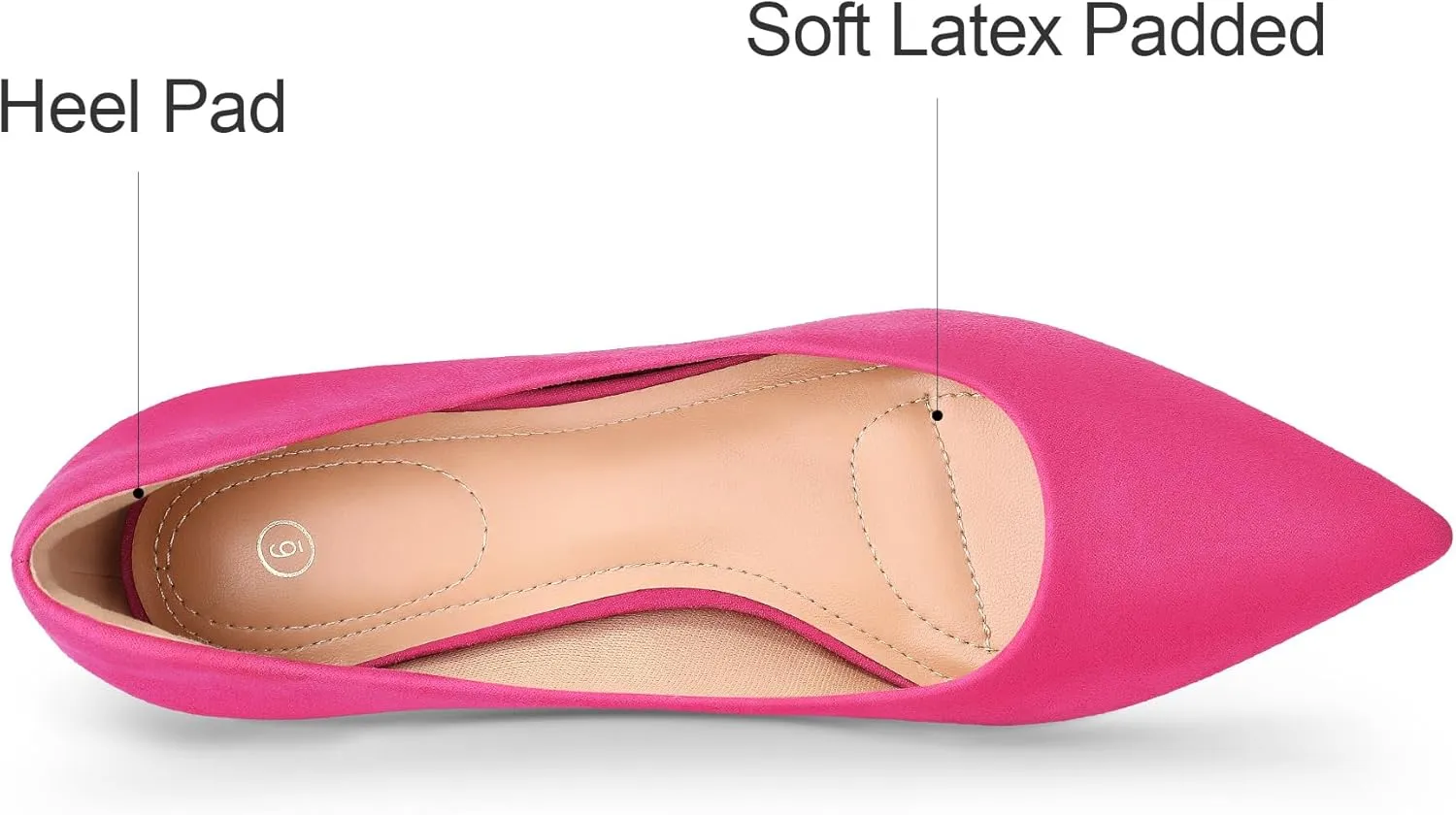 mysoft Kitten Heels for Women Low Heel Pumps 2 Inch Closed Toe Wedding Dress Shoes