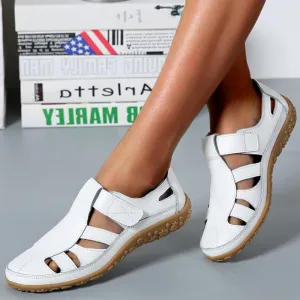 Nanccy Comfortable Soft Sole Velcro Casual Shoes