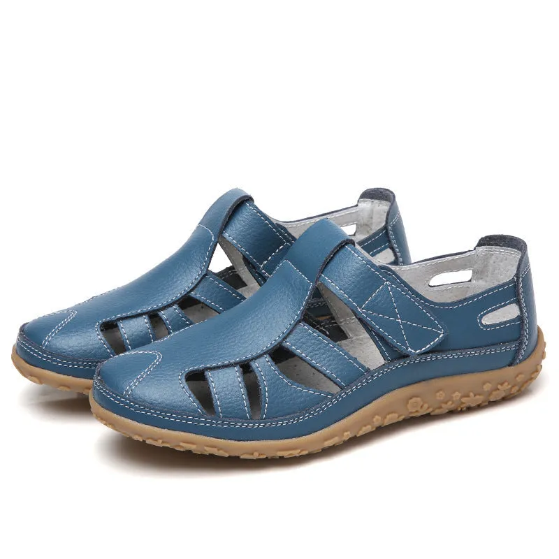 Nanccy Comfortable Soft Sole Velcro Casual Shoes