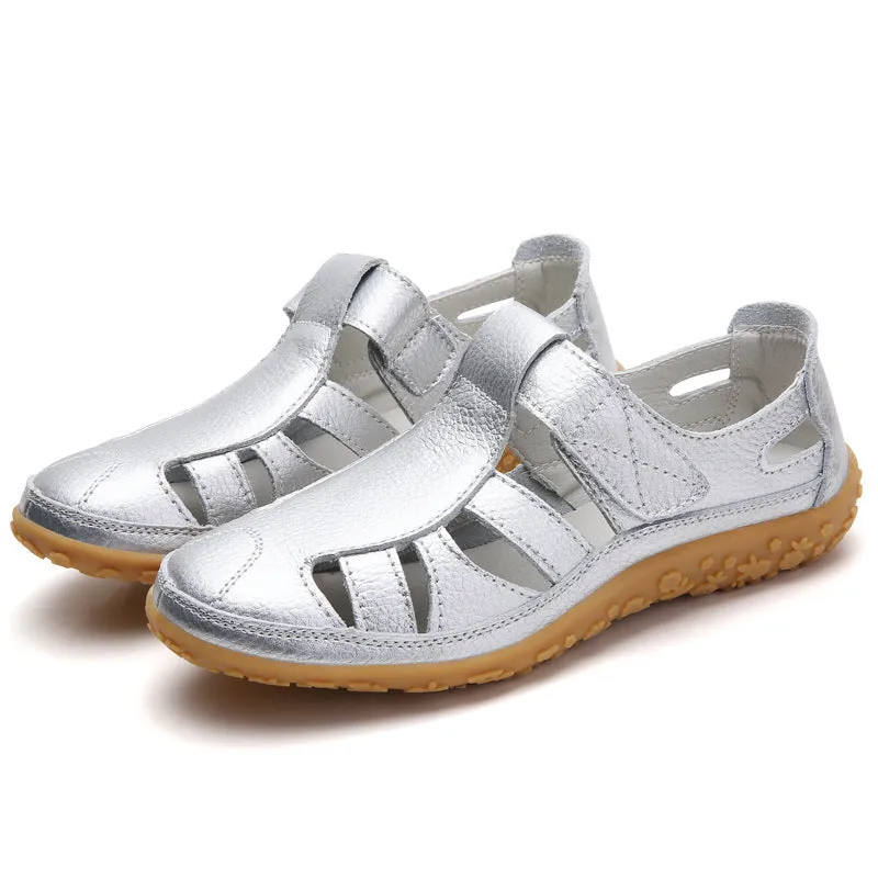 Nanccy Comfortable Soft Sole Velcro Casual Shoes