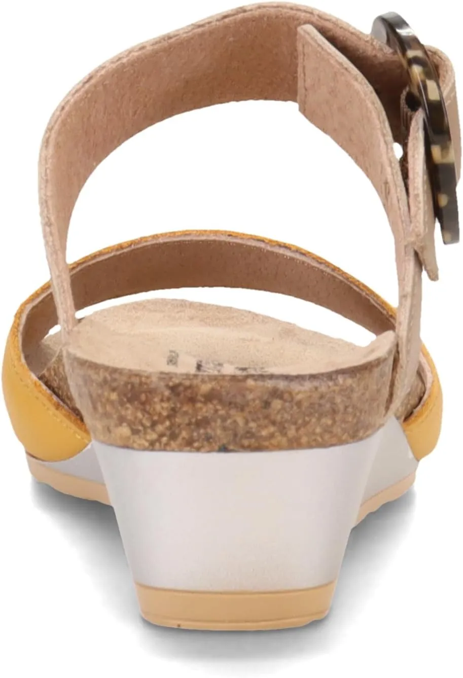 NAOT Footwear Kingdom Women’s Wedge Sandal with Buckle, Cork Footbed, and Arch Support - Adjustable Three-Strap Sandal With Backstrap - Comfort and Support – Lightweight and Perfect for Travel