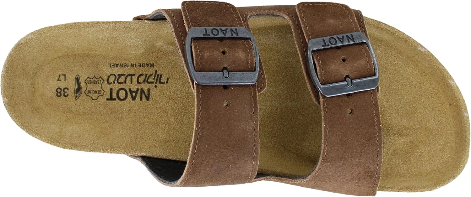 NAOT Footwear Santa Barbara Women's Slide with Cork Footbed and Arch Comfort and Support – Slip On- Lightweight and Perfect for Travel