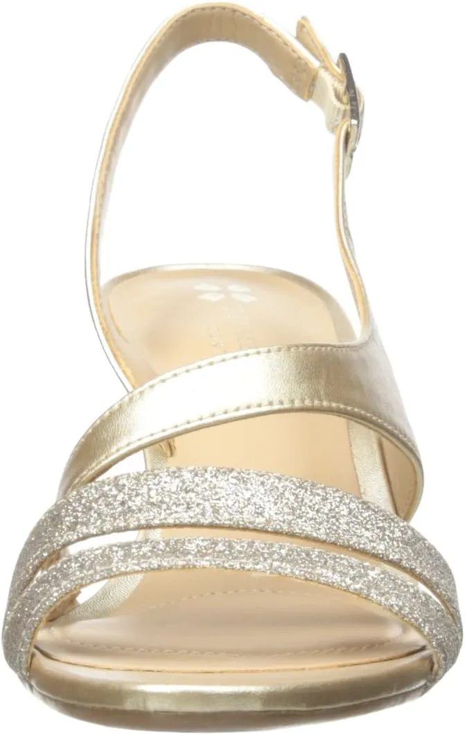 Naturalizer Women's Taimi Strappy Mid Heel Slingback Dress Sandal