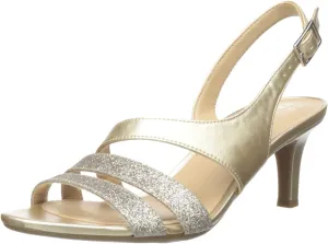 Naturalizer Women's Taimi Strappy Mid Heel Slingback Dress Sandal