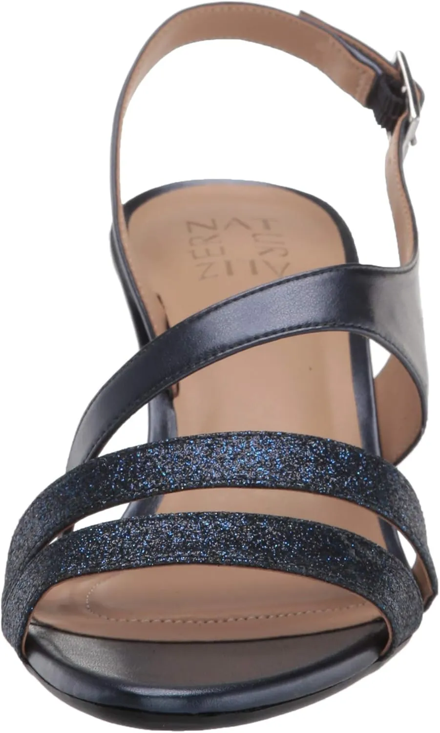 Naturalizer Women's Taimi Strappy Mid Heel Slingback Dress Sandal