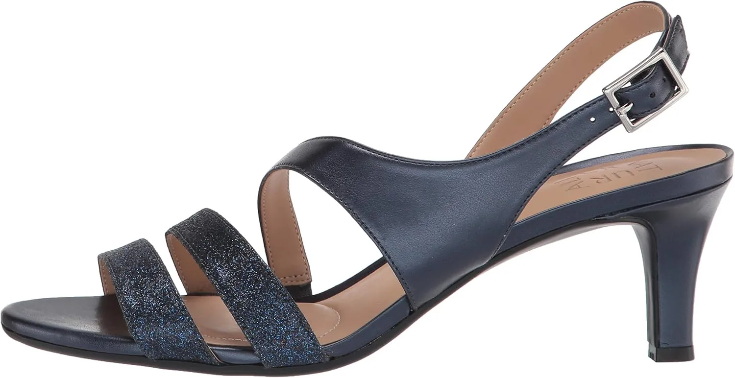 Naturalizer Women's Taimi Strappy Mid Heel Slingback Dress Sandal