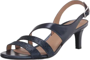 Naturalizer Women's Taimi Strappy Mid Heel Slingback Dress Sandal