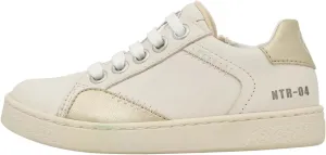 Naturino Girl's Quar Zip (Little Kid) Milk/Platinum EU 28 (US 11 Little Kid) M