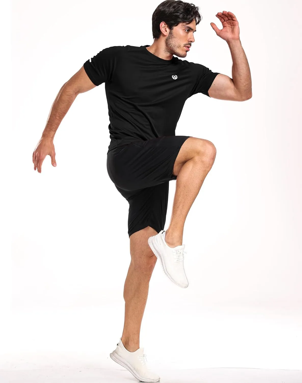 NELEUS Men's Dry Fit Mesh Athletic Shirts