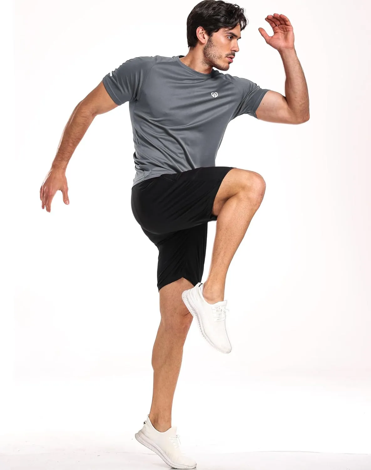 NELEUS Men's Dry Fit Mesh Athletic Shirts
