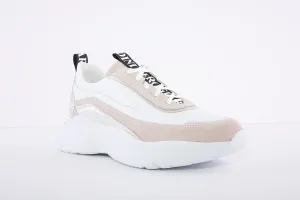 NeroGiardini - Leather & Suede Sneakers - White/Beige