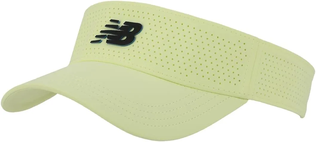 New Balance Performance Adult Unisex Lightweight Adjustable Stretch Running Mesh Performance Visor