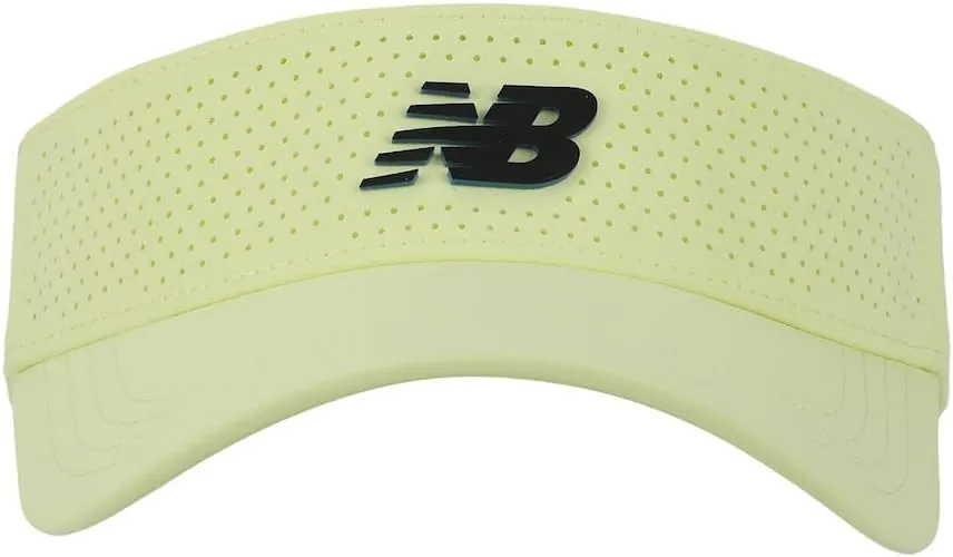 New Balance Performance Adult Unisex Lightweight Adjustable Stretch Running Mesh Performance Visor