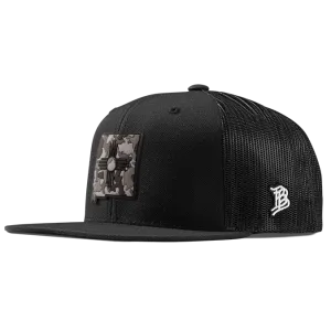 New Mexico Camo Flat Trucker