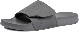 NewDenBer Men's Comfort Slide Sandals Lightweight EVA Rubber Slip on Sandals