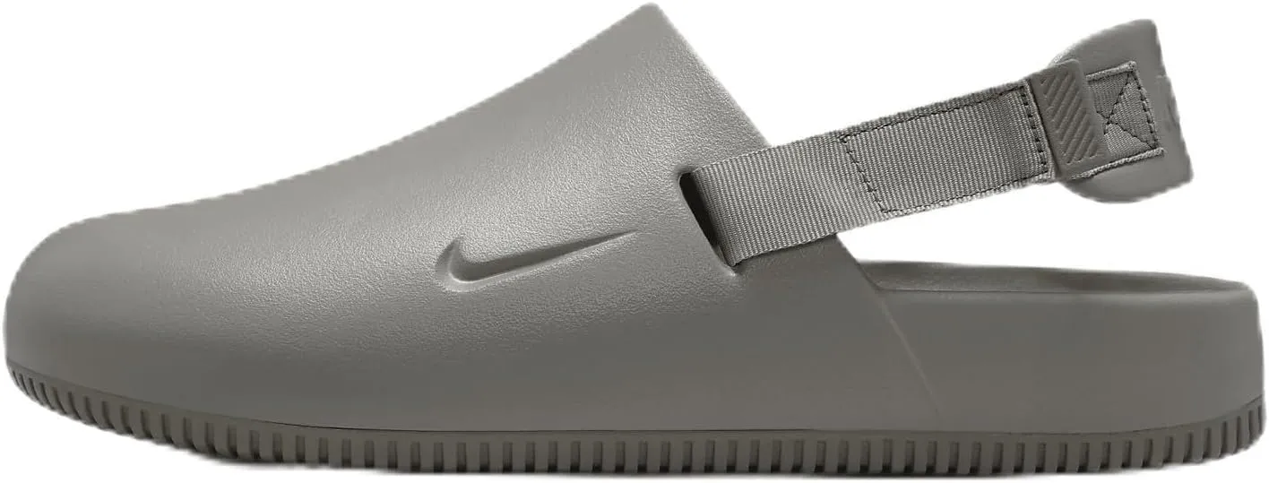 Nike Calm Men's Mules (FD5130-004, Flat Pewter/Flat Pewter) Size 10