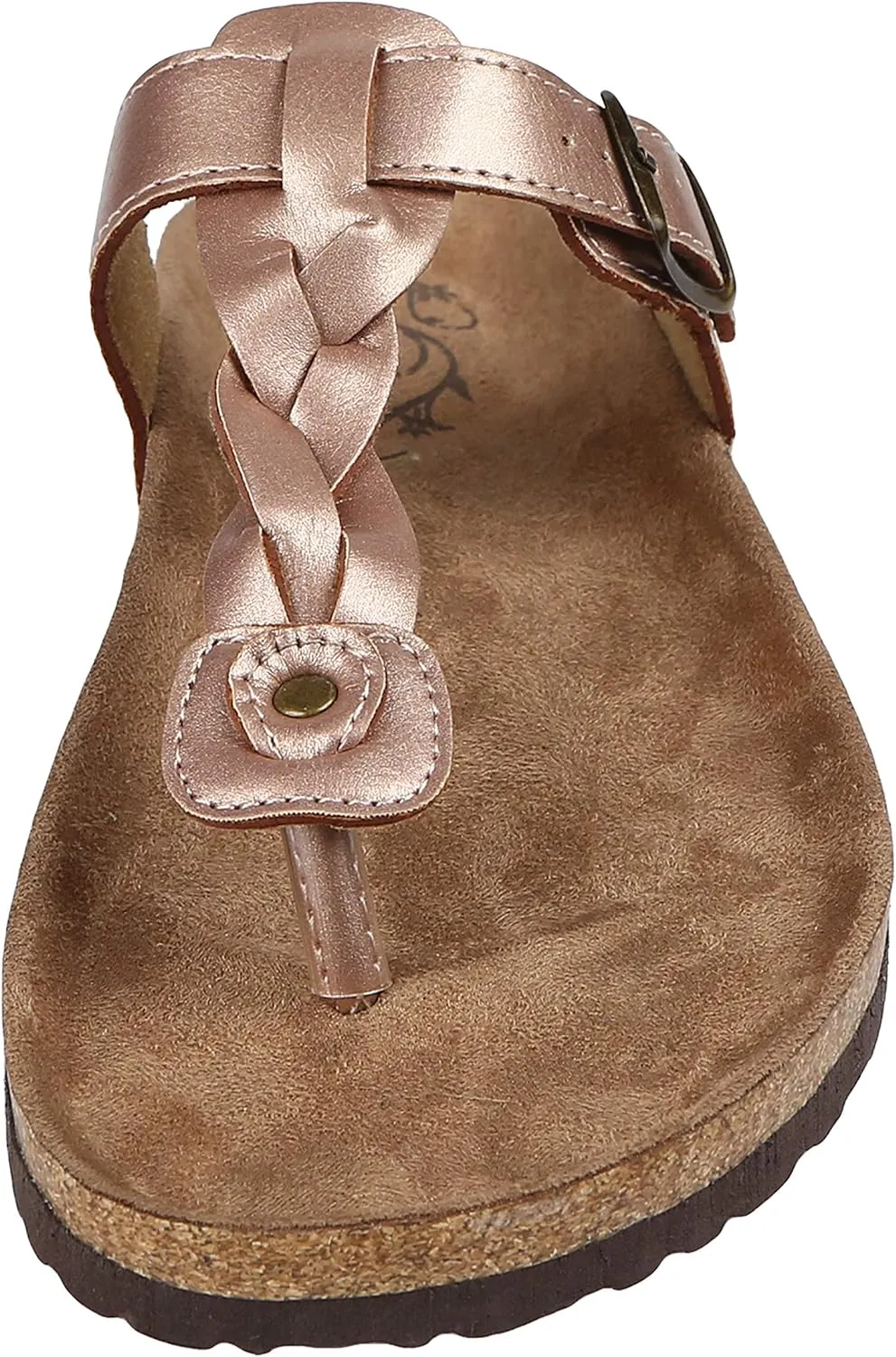 Northside Women's Dina Open Toe Cork Sandal Slide