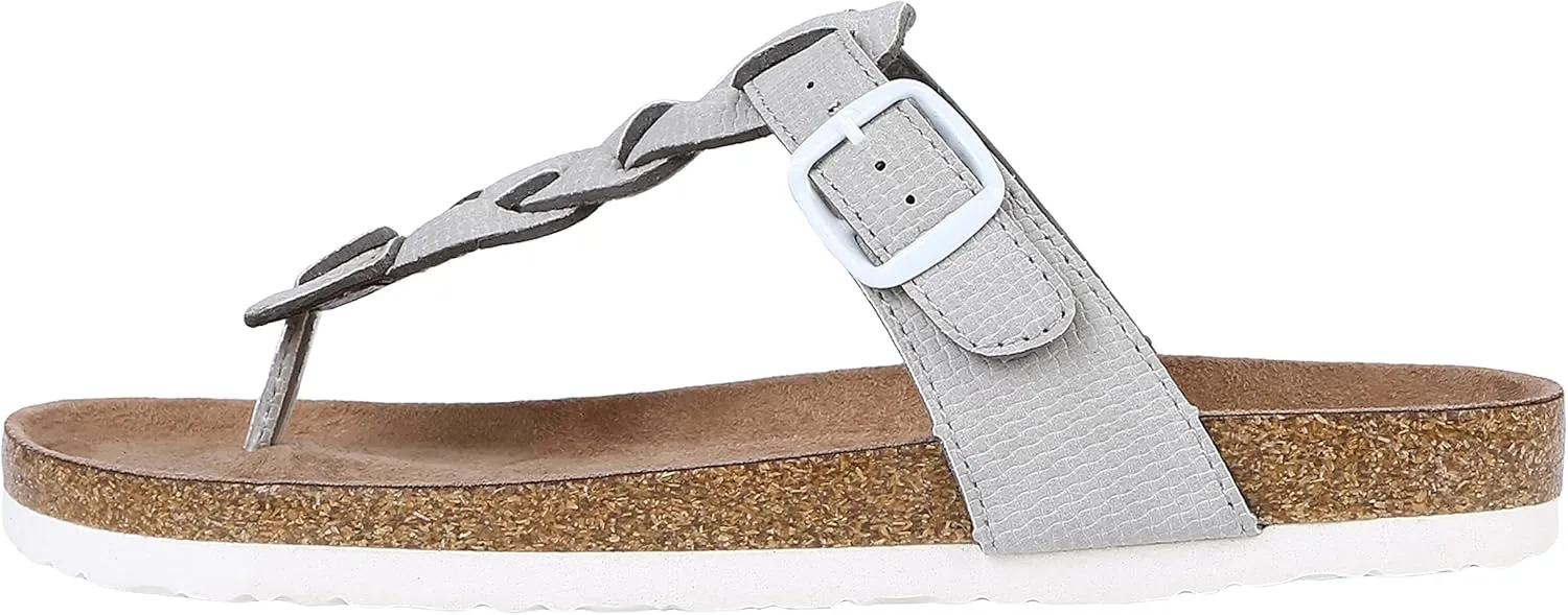 Northside Women's Dina Open Toe Cork Sandal Slide