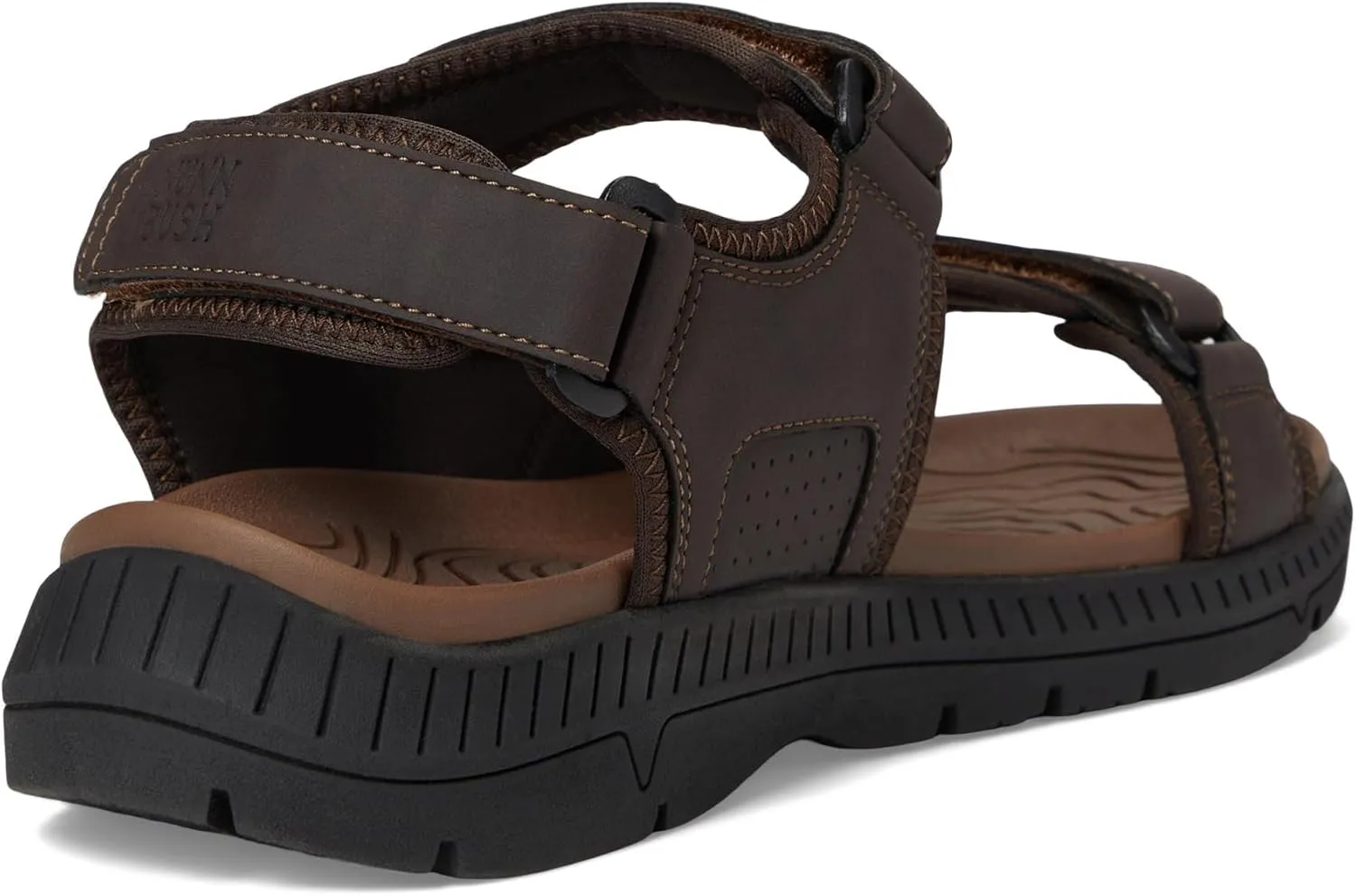 Nunn Bush Men's Laguna 3 Strap River Sandal Lightweight Adjustable and Comfortable Sport