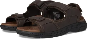 Nunn Bush Men's Laguna 3 Strap River Sandal Lightweight Adjustable and Comfortable Sport