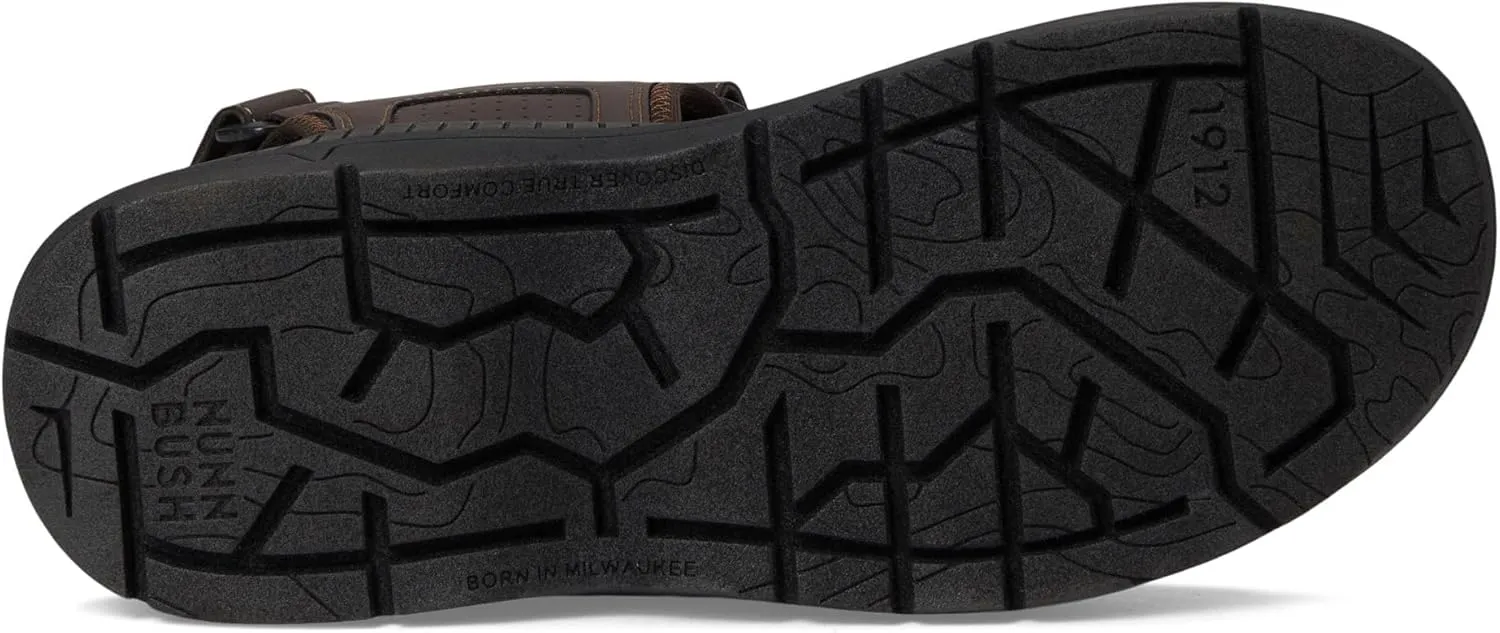 Nunn Bush Men's Laguna 3 Strap River Sandal Lightweight Adjustable and Comfortable Sport