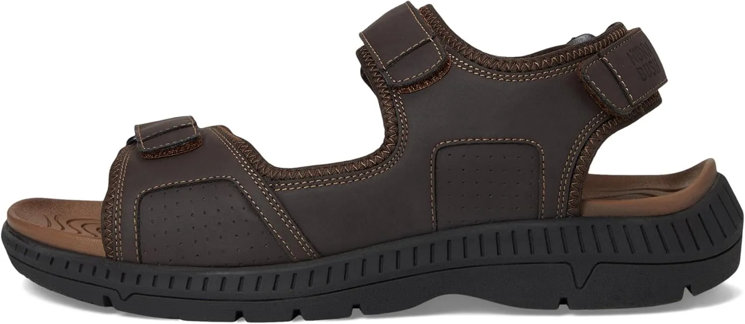 Nunn Bush Men's Laguna 3 Strap River Sandal Lightweight Adjustable and Comfortable Sport