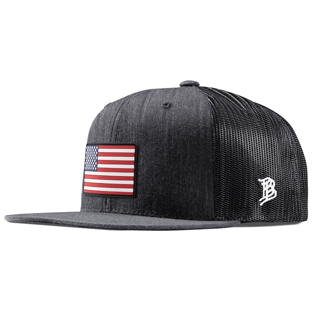 Old Glory PVC Flat Trucker