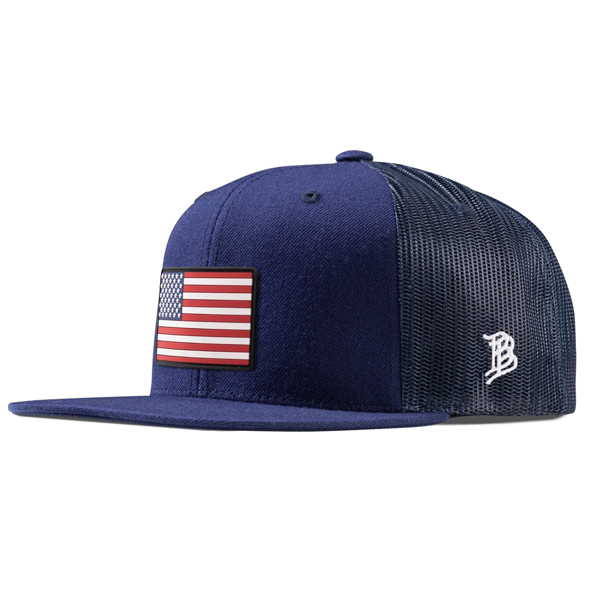 Old Glory PVC Flat Trucker